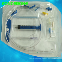 Kit de catéter venoso central desechable para uso médico